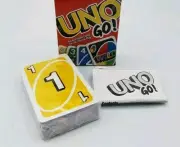 UNO Go! Pocket Sized Cards For On The Go Play Mattel Games