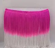 2/10 Meters 20cm Colorful Tassel Fringe Trimming for Clothing Sewing Latin Dress Stage Home Decoration Lace Trim DIY Accessories