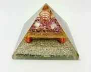 Amethyst Merkaba Pyramid Energy Healing Crystal Healing EMF Protection