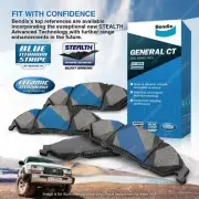 4pcs Bendix Front General CT Brake Pads for Nissan Nx Nxr B13 Pulsar N15 FWD (for: Nissan)