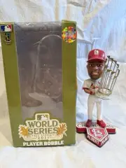 St. Louis Cardinals Albert Pujols 2011 World Series Bobblehead Trophy FOCO