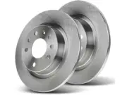 Rear Brake Rotor Set For 2010-2011 Saab 93X Base AWD 2.0L 4 Cyl WZ429XM (for: Saab)