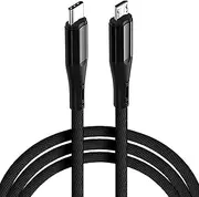 USB C to Micro USB Cable, Tunghey Braided USB-C to Micro USB Charging Cable Supports Charge & Data Transfer for Headphones, Phones, Controllers, Kindle, DSLR, GPS (2M)
