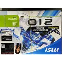 在飛比找蝦皮購物優惠-MSI 微星 NVIDIA Geforce 210 1GB 