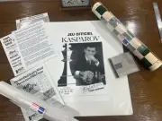 GARY KASPAROV SIGNED POSTER GIFT WRAPPED