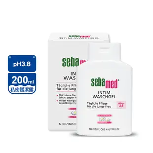 【施巴Seba med】女性私密處護潔露200ml pH3.8