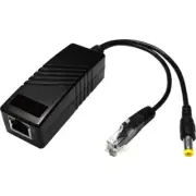 POE1SP PASSIVE SINGLE POE SPLITTER DATA AND POWER DC12V 1.25A MAX