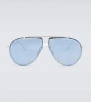 [Dior Eyewear] Dior Eyewear DiorBlackSuit A2U aviator sunglasses One Size silver