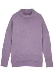 Lisa Yang Heidi Cashmere Jumper - Lilac - 1 (UK 8-10 / S-M) 1 (UK 8-10 / S-M)