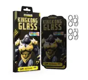2PCS Atouchbo Privacy Anti-Peep Tempered Glass Screen Protector for iPhone 15 [6.1 inch] & 2PCS Camera Lens Protector Premium HD - 2PCS Each
