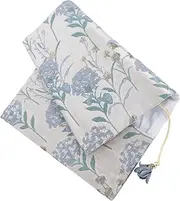 Hand Made Cloth Book Sleeve Cover Protective Book Cover for Students Elegant Design for Book Signings Personal Collections