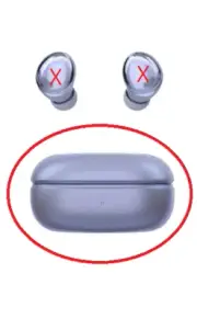 SAMSUNG GALAXY CHARGING CASE ONLY-BUDS PRO VIOLET MADE IN KOREA-GENUINE SAMSUNG
