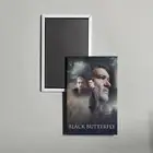 Black Butterfly Mini Movie Poster Fridge Locker Magnet