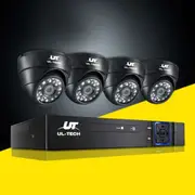 UL-Tech CCTV Security System 4CH DVR 4 Cameras 1080p