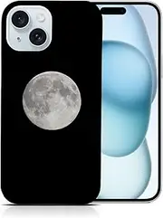 Full Moon Moonlight Satellite Phone CASE Cover for Apple iPhone 15
