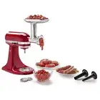 KitchenAid KSMMGA Metal Food Grinder Attachment Silver NEW IN BOX