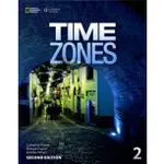 【華通書坊】TIME ZONES 2/E (2) STUDENT BOOK WITH ONLINE WORKBOOK /FRAZIER 9781305510722