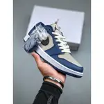 [免費贈品] UA AIR JORDAN 1低 “藍灰色” 男式籃球鞋運動鞋女式AJ1男女通用情侶鞋帶SHOEBOX S