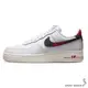 Nike 男鞋 休閒鞋 AF1 紅格紋 奶油底 AIR FORCE 1 白紅格【運動世界】DV0789-100