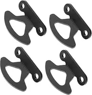 TINEASUR 4pcs Car Tie Down Hooks Anchors Bracket Durable Cargo Anchors Compatible with Sleek Design for Easy Installation Sturdy Truck Bed Accessory