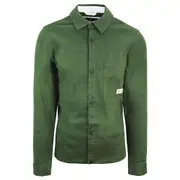 Ben Sherman Overshirt Green Mens Trucker Shirt Jacket 0065899 651/GREEN L