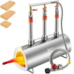 VEVOR Propane Forge Farrier Forge Triple Burner Tool Knife Making Blacksmithing