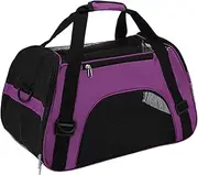 Pet Carrier Bag - Kitten Travel Shoulder Box - Portable Ergonomic Pet Breathable Carrier for Hiking, Outdoors, Walking, Camping for Dogs and Cats