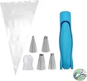 Pastry Icing Piping Bag Nozzle Tips Fondant Cake Sugar Craft Decor Pen Set ，Cake Decoration Pen Tool Wrap Ice Pipe Kit