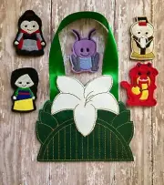 Mulan Princess Finger Puppet Set