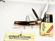 Schrade Old Timer USA 33ot 2 blade folding Knife, 60mm nos iob