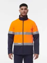 KingGee Reflective Spliced Softshell Jacket K55034