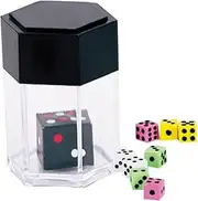 BESPORTBLE 6Pcs Exploding Dice Fun Gimmick Props for Adults for Parties and Educational Play Easy to Learn Trick Game