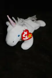 Ty Beanie Baby Mystic The Unicorn, Rare 1993 Iridescent Horn