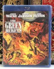 THE GREEN BERETS -- NEW BLU-RAY -- I SHIP BOXED
