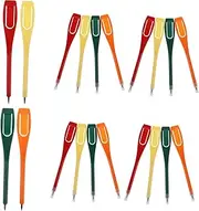 JOINPAYA 20Pcs Mini Golf Scoring Pencils Plastic Clip Marker Pens for Tournaments Competitions and Sports Events Portable Sharp and Accurate Golf Alignment Tools