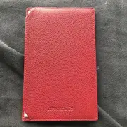 Tiffany Leather Leather Accessory Memo Pad Red #ef7910