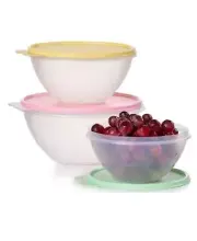 Tupperware Wonderlier Bowl Set3 Piece Nesting Bowls