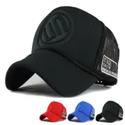 Adjustable Unisex Baseball Net Cap S Letter Imprint Spring / Summer Sun Hat