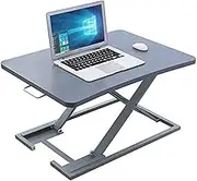 Computer Desk Office, Desk 23 inches Folding Table with Computer Table Workstation No Install Needed,Silver Grey