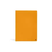 Karst 52-Sheets A5 Soft Cover Journal Plain/Ruled Notebook Twin Pack Turmeric