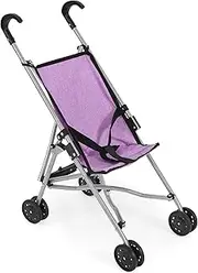 Bayer Chic 2000 Funny 600-69 Doll's Pram Mini Buggy Melange Purple