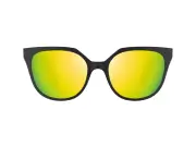 Lucyd Smart Sunglasses | Moonshot Model | Open Ear | Noise Canceling Mics | Voice Assistants Compatible | Narrow Size Polarized UV400 Gold Mirror