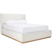 [James Lane] Haven Gas Lift Bed California Ivory