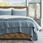 EVERGRACE x Kinsey Walsh Cross Stitch Pre-Washed Cotton Quilt Bedding Set Kin...
