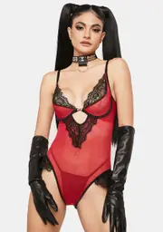 Pay With Compliments Sheer Teddy