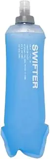 SWIFTER Soft Flask 500ml | Running Water Bottle | Collapsible Water Bottles | Handheld Water Bottle Running | Leakproof | Trail Running Hydration Flask | Soft Water Bottle for Marathon, Hiking