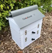 Honey Harvesting Stingless Bees Side Entry Super Native TC TH Roof Goodrich Hive
