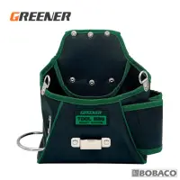 在飛比找momo購物網優惠-【GREENER】電動工具腰包 BGR-H 送黑色腰帶(可放