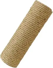 ibasenice Cat Scratching Post Replacement Column DIY Rope Cat Tree Post Cat Climbing Frame Refill Pole Parts for Indoor Kittens Simple Practical Design