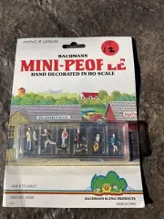 Vintage Bachmann Ho Scale Mini People Hand Decorated Figures #42339 BNIB New
